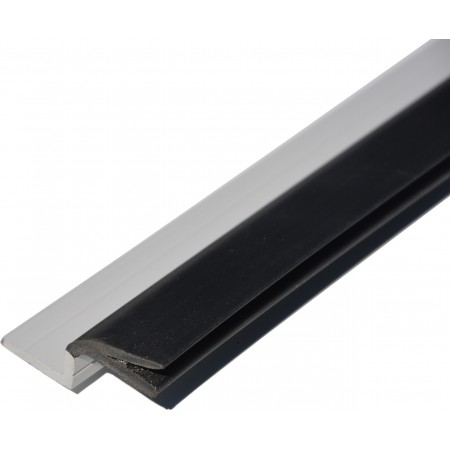 Double-lip Z-Y seal cover for up-and-over doors