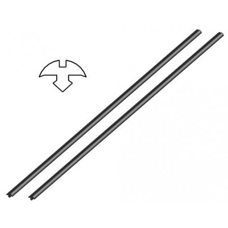 Jonc de frottement lat&eacute;ral 850mm (la paire)