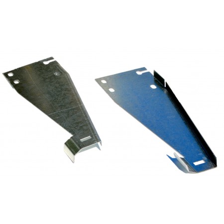 Fahnenblech f&uuml;r Einschienenbahn + Schrauben