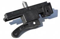 Motorized carriage ONE (handle part for unlocking)