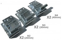 Supports Numbered Sectional Casters