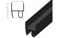 Abdichtung PVC mit Lippe (IN 2 TEILEN)