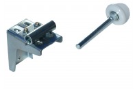 Adjustable + roller simple castor support